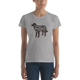 I like big mutts and I cannot lie Women's short sleeve t-shirt