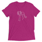 Saluki Short sleeve t-shirt