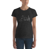 Greyhound Borzoi Whippet Italian Greyhound Women's short sleeve t-shirt