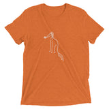 Saluki with Butterfly Short sleeve t-shirt