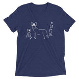 Australian Cattle Dog Family Short sleeve t-shirt