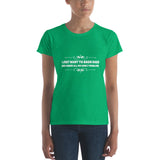 I just want to show Dogs Women's short sleeve t-shirt