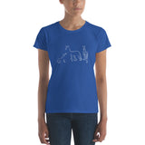 Greyhound Borzoi Whippet Italian Greyhound Women's short sleeve t-shirt