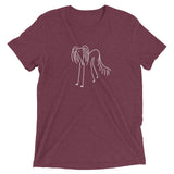 Saluki Short sleeve t-shirt
