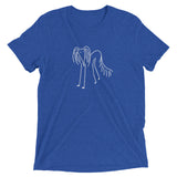 Saluki Short sleeve t-shirt