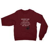 Weekend Plans Unisex California Fleece Raglan Sweatshirt