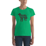 I like big mutts and I cannot lie Women's short sleeve t-shirt