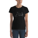 Greyhound Borzoi Whippet Italian Greyhound Women's short sleeve t-shirt