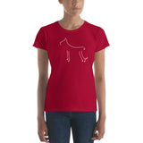 Boston Terrier Women's short sleeve t-shirt