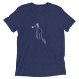 Saluki with Butterfly Short sleeve t-shirt