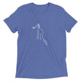 Saluki with Butterfly Short sleeve t-shirt