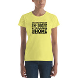 What happens at the Dog show Women's short sleeve t-shirt